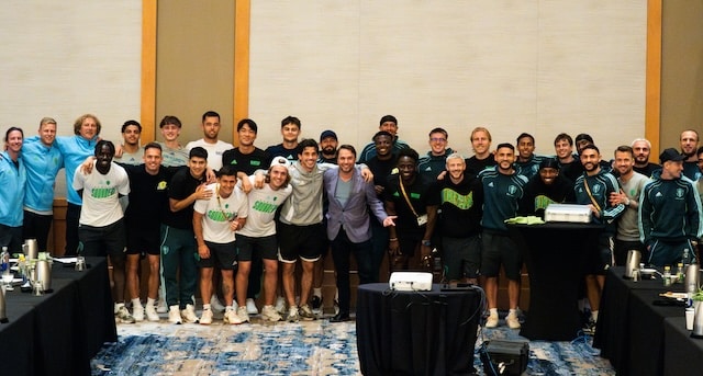 2025 Sounders Team with Nate Jester